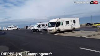 DIEPPE 76  Aire Camping Cars [upl. by Cohette]