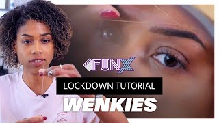 WENKBRAUWEN EPILEREN MET TOUW  Lockdown Tutorial [upl. by Elyad]