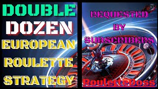 Double dozen roulette strategy  Roulette Boss [upl. by Gabrielli]