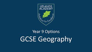 Geography GCSE Options 2024 [upl. by Lenoyl367]