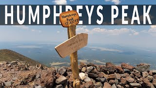 Climbing Humphreys Peak  Flagstaff Arizona [upl. by Stokes]