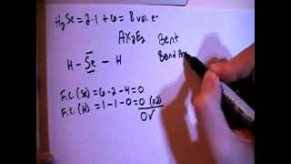 Hydrogen Selenide H2Se Lewis Dot Structure [upl. by Jeroma]