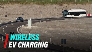 Wireless Electric Vehicle Charging On The Move Is Becoming A Reality [upl. by Livvie]