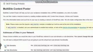 The Multisite Content Poster WordPress Multisite Plugin [upl. by Ayoral674]