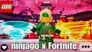 Becoming the ultimate spinjitzu master ninjago x Fortnite [upl. by Hgielac]