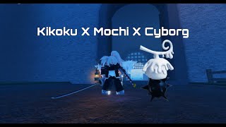 GPO Arena Kikoku X Mochi X Cyborg new to pvp [upl. by Erodisi]