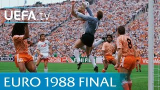 Netherlands v Soviet Union 1988 UEFA European Championship final highlights [upl. by Florry]