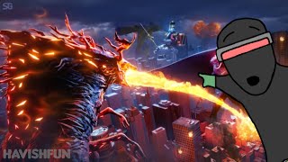 Playing Roblox Kaiju games [upl. by Ennahgem]