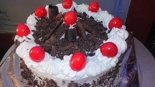 How to Make Black Forest Chocolate Cake at Home [upl. by Phillipe]