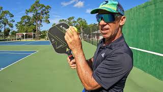 Review of the Anna Bright Scorpeus Joola 14 mm Pickleball paddle good and bad points [upl. by Derwin890]