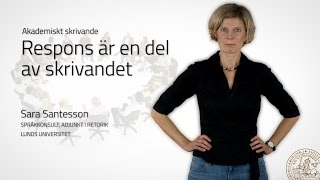 Respons är en del av skrivandet [upl. by Loferski]