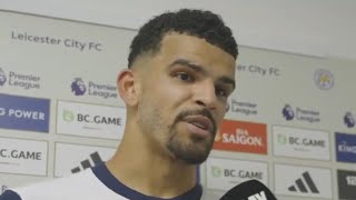 Leicester City 11 Spurs Dominic Solanke Interview  Tottenham Hotspur Premier League  COYS THFC [upl. by Girardi]