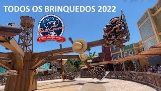 Beto Carrero World 2022  Principais Brinquedos [upl. by Netsrak]