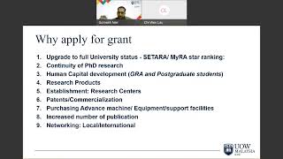 Writing FRGS Proposals in MyGrants adhoc [upl. by Manchester]