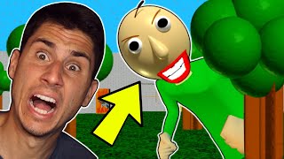 Baldi Chased Me OUTSIDE  Baldis Basics [upl. by Glen]