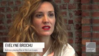 Actress Evelyne Brochu speaks about her role in Les Loups [upl. by Dolf]