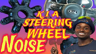 Kia Steering Wheel Noise kia electricpower steering noise clunking coupler [upl. by Zandra]