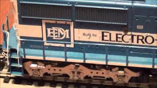 EMD SD60 3 Athearn RTR Model [upl. by Gerius]