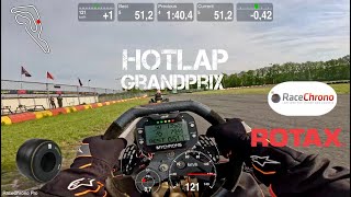 ONBOARD ROTAX DD2 EVO II HOTLAP GRANDPRIX CIRCUIT PARK BERGHEM Racechrono [upl. by Akenaj766]