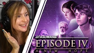 Star Wars Episode IV  A New Hope Reaction  First Time Watching [upl. by Turino]