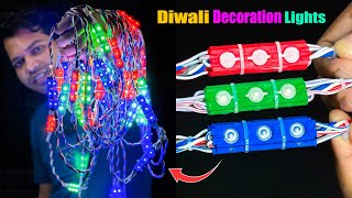 Decoration Light कैसे बनाये  3LED strip light Jhalar making [upl. by Ahseinet347]