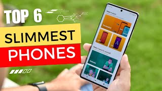 Top 6  Best Slimmest Smartphones 2023 [upl. by Adnael]