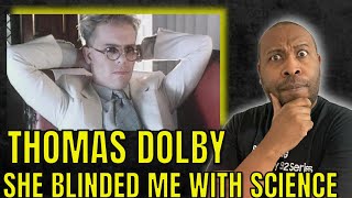 Awesome  Thomas Dolby  She Blinded Me With Science Reaction [upl. by Alehtse]