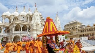 Rath Yatra  Guruhari Darshan 10 July 2013 Sarangpur India [upl. by Euqnomod]