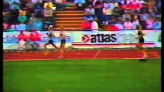 SM I FRIIDROTT 1987 10000M GÄVLE Mats Erixon Mölndals AIK [upl. by Angeli]