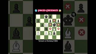 🥶 Forced Checkmate 🤯 chess shorts [upl. by Kevyn828]