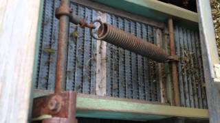 Antique seed sorting machine [upl. by Atekram406]