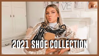 MY HUGE SHOE COLLECTION 2021  Designer amp Highstreet [upl. by Cailean388]