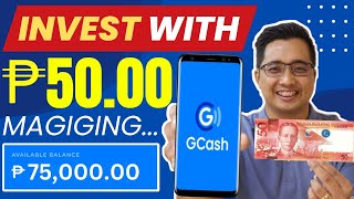 GINVEST 2023  START INVESTING WITH P50 ONLY in GCASH  WALA KA PANG GAGAWIN [upl. by Sutsugua]