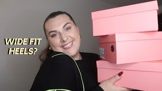 I Actually Found Good Wide Fit Heels 🤯Simmi Shoes Haul  Emma Tamsin [upl. by Darrel]