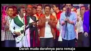 Jokowi feat Rhoma Irama  Darah Muda  lirik [upl. by Means]