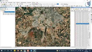 فتح صور الأقمار الصناعية من موقع wayback imagery لفترات زمنية متباينة على Arcmap و ArcGIS pro [upl. by Eivol]