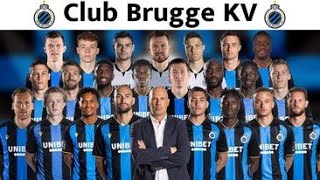 Club Brugge KV Squad Official 20212022 SeasonAll Player [upl. by Desiri]