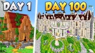 I Spent 100 Days TRANSFORMING My Hardcore World 14 [upl. by Mclaughlin95]