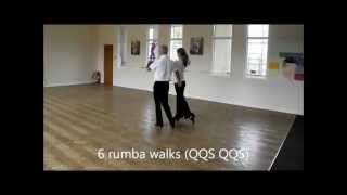 Rumba One Sequence Dance Walkthrough [upl. by Erialb991]