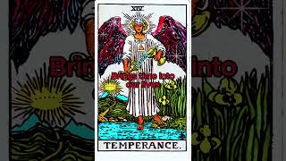 14 Temperance tarot card meaning One card daily tarotcardmeaning temperance tarot alchemist [upl. by Rhianna]