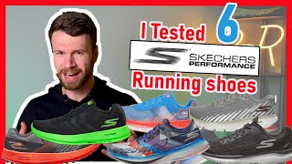 Ranking 6 SKECHERS Running Shoes AT ONCE  My Impressions  HyperBurst Foam [upl. by Hammel]