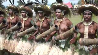 Ceremonia singsing Goroka Papua Nueva Guinea [upl. by Nollahs]