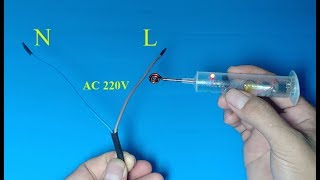 AC Line detector using transistor 2n5551  a useful tool [upl. by Llenoj812]