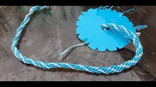 Video 1 of 2 Braiding hay cords Tresser des ficelles à foin [upl. by Namijneb]