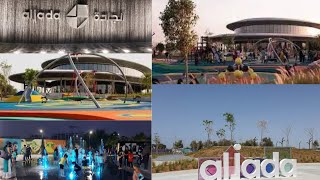 Aljada Sharjah  Best Location for kids  Food  Parking Cinema [upl. by Marlane]