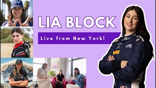 Lia Block live in NYC  F1 Academy Williams Racing and the Miami Grand Prix [upl. by Earleen428]