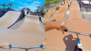 ULTIMATE MEGA RAMP SCOOTER RACE [upl. by Anirod157]