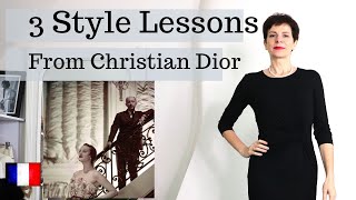 3 Style Lessons I Learned From Christian Dior [upl. by Herring]