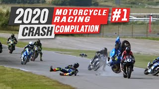 2020 Motorcycle Racing Crash Compilation 1 [upl. by Nevah]