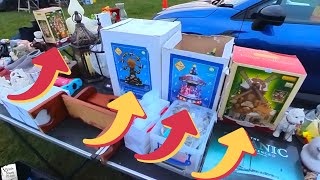 FIRST CAR BOOT SALE OF 2024 And We Are Off ebayseller reseller carbootsale [upl. by Eetak]